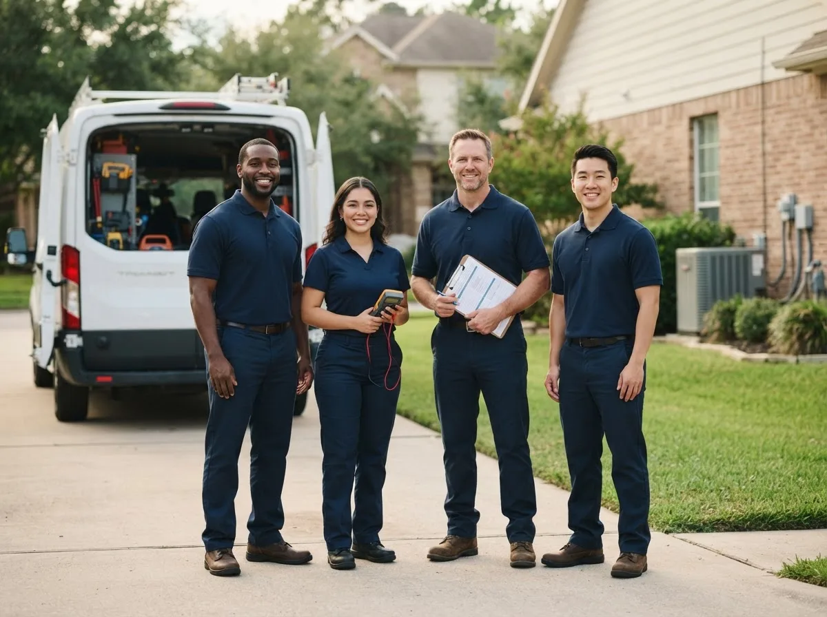 Certified HVAC technician near Leon, OK